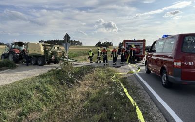 Brand Traktor #Brandeinsatz