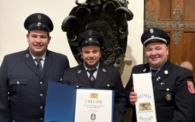 FFW Pobenhausen in der Münchner Residenz