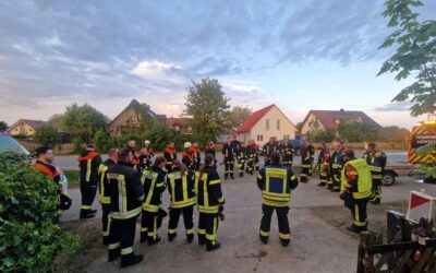 Gemeinsame Übung mit der FF Lichtenau